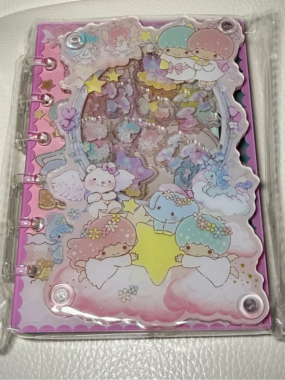 Pastel Kawaii Spiral Notebook - Pink